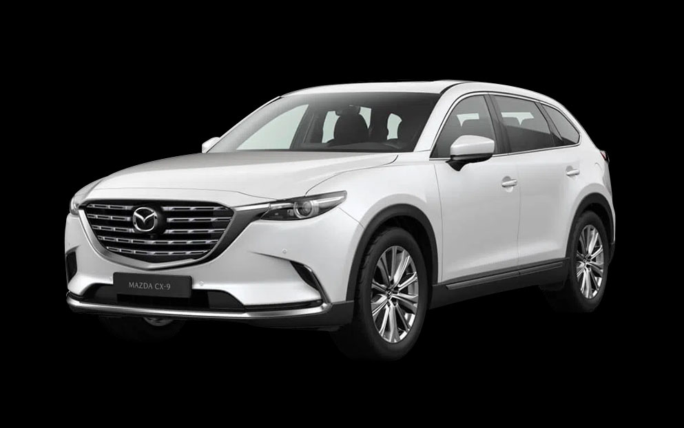 Mazda Cx9 blanca modelo 2020