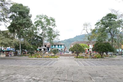 Parque principal de Jardín Antioquia