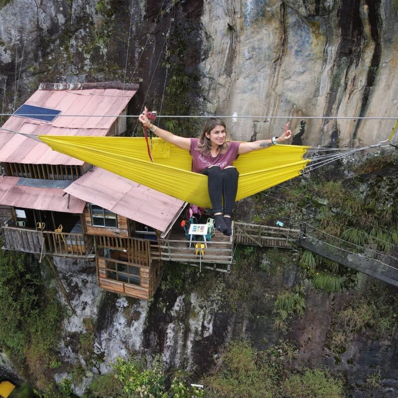 Aero hostal casa en el aire en Abejorral Antioquia.